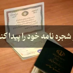 چطور شجره نامه خود را پیدا کنیم [معرفی سامانه سهیم]