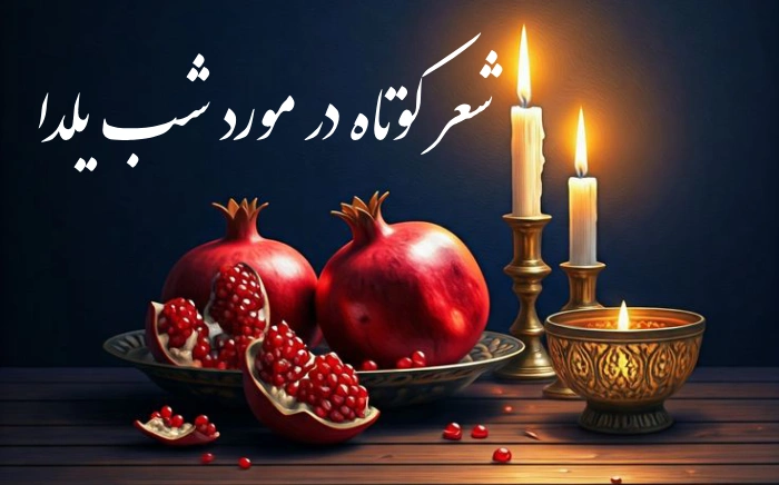 یک شعر کوتاه در مورد شب یلدا [ 30 شعر زیبا درباره شب یلدا ]