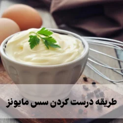 طریقه درست کردن سس مایونز [خوشمزه و خانگی]
