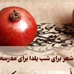 شعر برای شب یلدا برای مدرسه [20 شعر کوتاه و بلند یلدایی کودکانه]