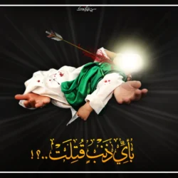متن نوحه اصغر من به حرم شده بی تاب آب + دانلود