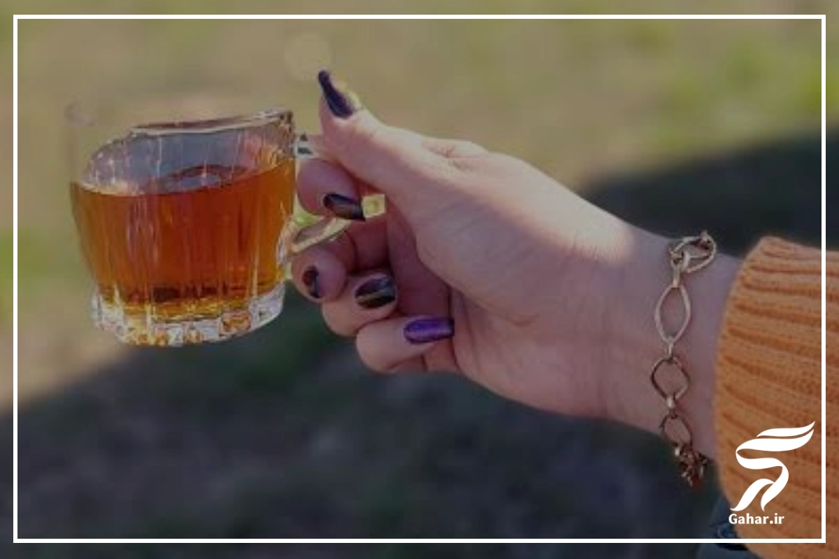 متن در مورد چایی برای استوری با عکس نوشته
